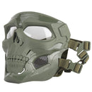 Wosport Skull Tactical Airsoft Mask Paintball CS Military Protective Full Face For Fast Helmet