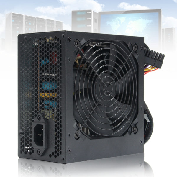 650W 12V PC Power Supply 24Pin Computer Power Supply Desktop PC For Molex Sata AU Plug