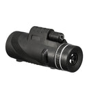 40X60 HD BAK4 Optical Lens Monocular Low Light Level Night Vision Waterproof Phone Telescope