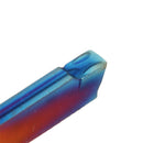 Drillpro 10pcs HRC45 Blue Nano MGMN200-G 2mm Carbide Insert for MGEHR/MGIVR Turning Tool Holder