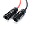 1 Pair Black + Red 14 AWG Solar Panel Extension Cable Wire MC4 Connector 9/8/5m