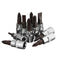 53Pcs 1/4" Drive Socket Ratchet Wrench Combo Bit Set Car Motorcycle Repair Hand Tool Kit