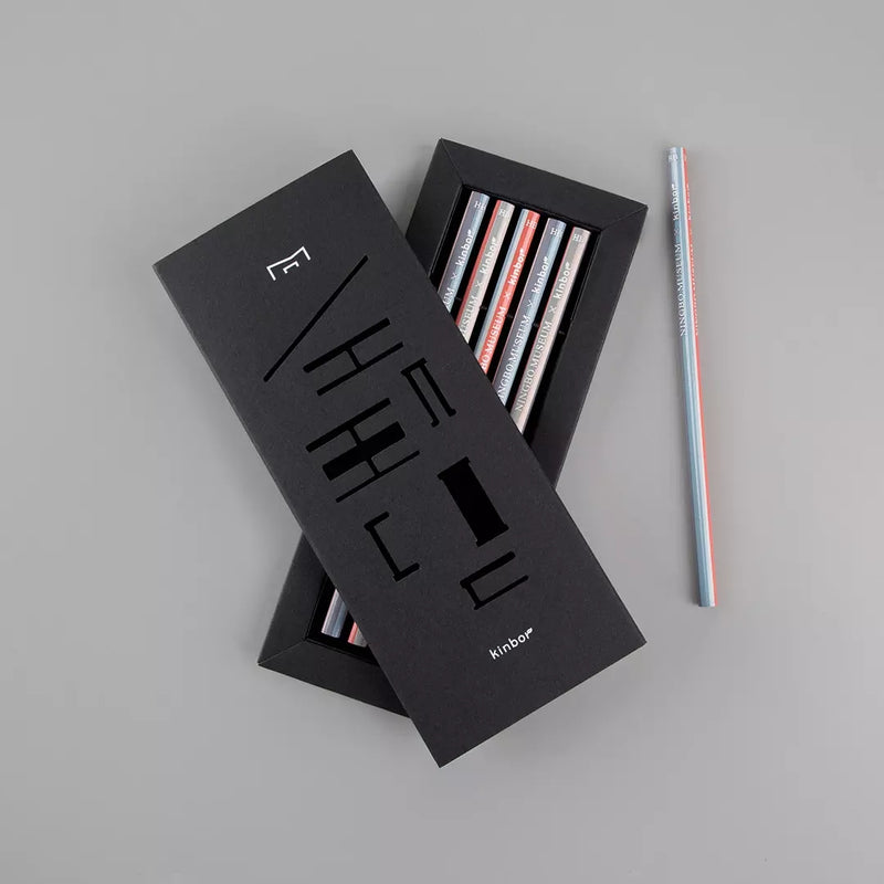 Kinbor 5 Pcs/set Old City Memory Pencils HB Lead Writing Drawing Pencil from XIAOMI YOUPIN