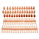 120Pcs PT-31 LG-40 Air Plasma Cutter Extend Consumables Fit Cut-40 40D 50 50D