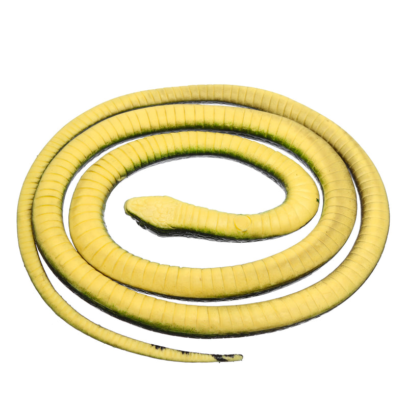 130cm Realistic Snake Rattlesnake Trick Terrifying Mischief Rubber Scary Decorations