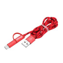 Bakeey 2.1A 2in1 Micro Type C USB Fast Charging Data Cable 1m For Samsung S8 S7 S6 Xiaomi 6 Redmi