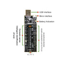 Phone Battery Activation Board Plate Charging USB Cable Jig For iPhone 4 -8X VIVO Huawei Samsung xiaomi Circuit Test