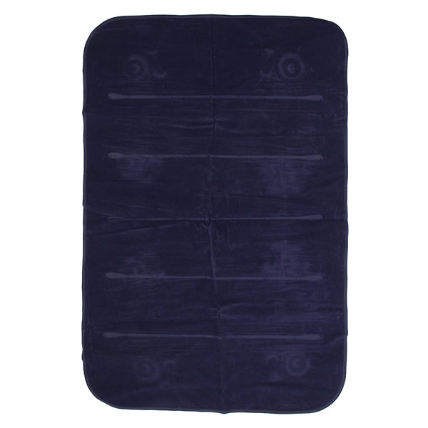 47x 30cm PVC Flocking Portable Inflation Pillow Outdoor Camping Travel Nap Sleeping pillow