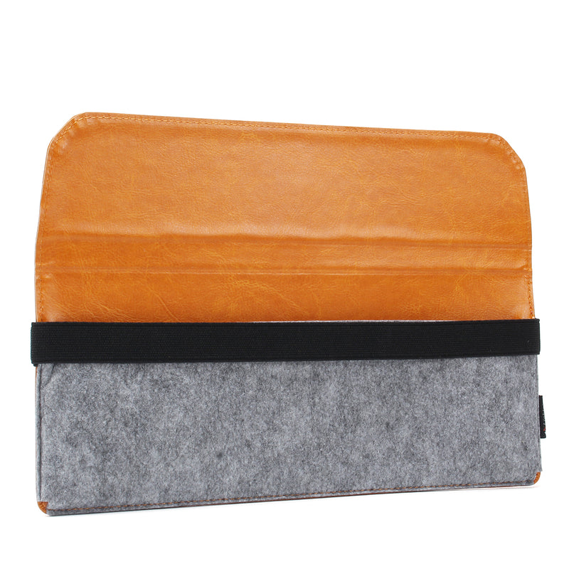 Felt PU Leather Protection Sleeve Case Storage Bag for Apple Magic Keyboard