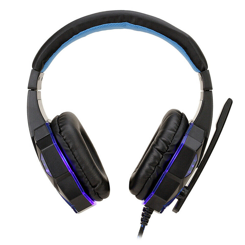 3.5mm LED Gaming Headset Mute Headphone with Microphone For PS4 Switch Laptop Game