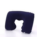 U-Shape Neck Travel Pillow Folding Neck Air Cushion Inflatable Travel Pillows Portable Comfortable