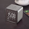 YAyusi V9 Mini Wireless bluetooth Speaker LED Mirror Alarm Clock FM Radio Stereo Bass Speaker