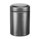 Mini Round Pocket Tea Tin Metal Canisters Container Sugar Coffee Storage Box Jar Parts Storage Box