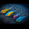Bobing 1pc 14g 6.3cm Laser Reflective VIB Fishing Bait With #8 Hooks Boat Beanch Fishing Lure