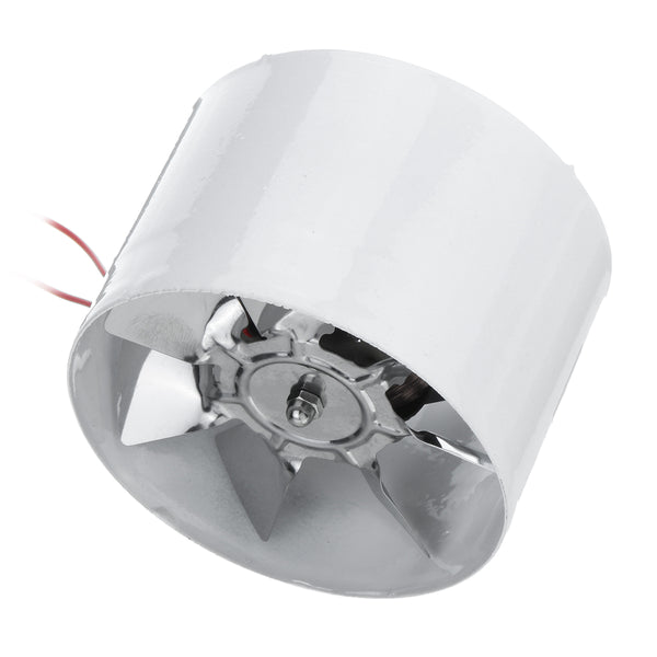 220V 100mm/4'' Round Exhaust Duct Vent Fan High Speed Ventilation Fan Kitchen Room