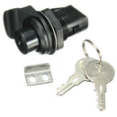 Push Button Latch with Key For Motorcycle Boat Door Gloveboxes Lock