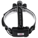 XANES 2505 1200LM Bicycle Headlight 5 Switch Modes T6+2*COB White Light 180  Rotation Adjustable He