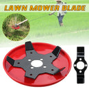 Outdoor Garden Grass Trimmer Head Lawn Mower Blades Steel Brush Cutter Blades with Protective Cover