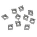 Machifit 10pcs CCMT09T308-TC NX525 Carbide Insert for Lathe Turning Tool Holder