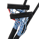 30P to 30P DuPont 36P to 36P 2CH 8-bit 10-bi LVDS Screen Line Adapter Cable 120HZ For LCD Driver Board