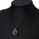 Cosmic Glass Starry Sky Glass Pendant  Men And Women