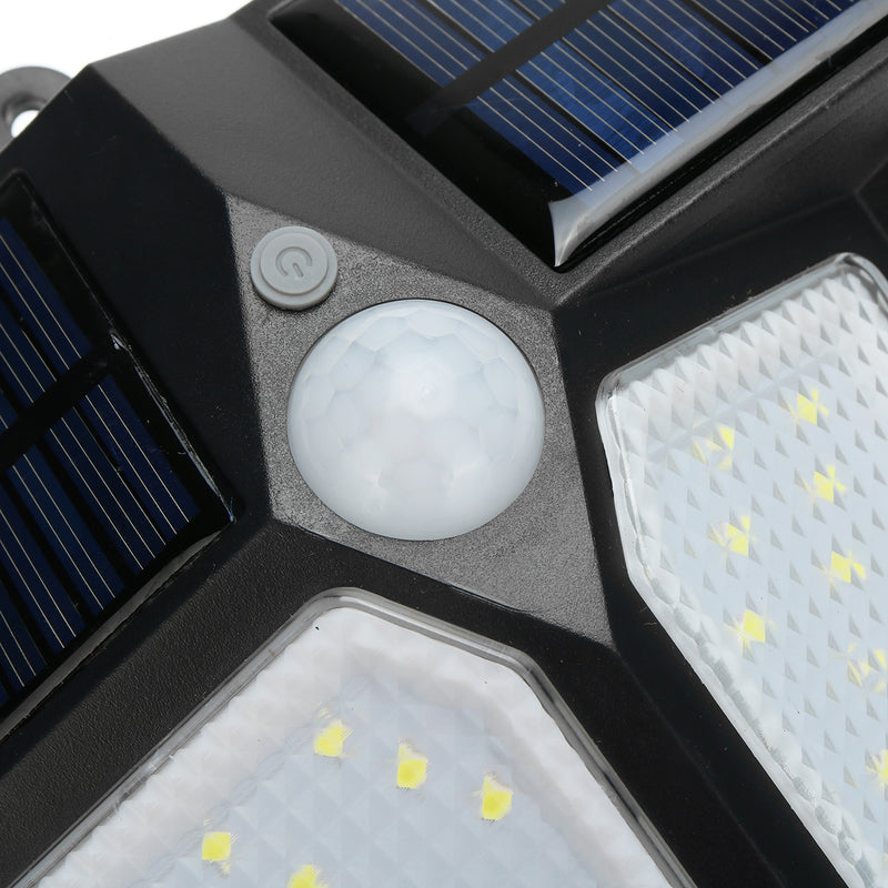 Solar Power 80 LED PIR Motion Sensor Wall Light Outdoor Garden Lamp Waterproof