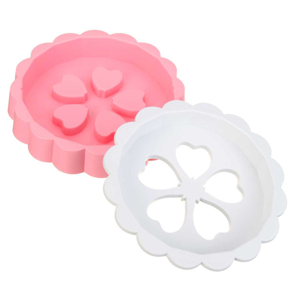 Plastic Soap Dispenser Plastic Bathroom Creative Double Draining Soap Holder Non-slip Soap Box