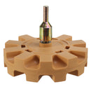 Pneumatic Removal Discs Remover Pinstripe Rubber Wheels Eraser Pad for Grinder