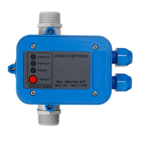 10A 1.1KW 1Mpa 10Bar Water Valve Automatic Pump Controller Switch Accessories 220V-240V