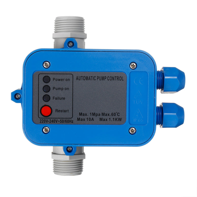 10A 1.1KW 1Mpa 10Bar Water Valve Automatic Pump Controller Switch Accessories 220V-240V