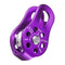 20KN Stainless Single Pulley Climbing Pulley Traction Sheave Fixed Pulley for Mountain Rock Tree Climbing