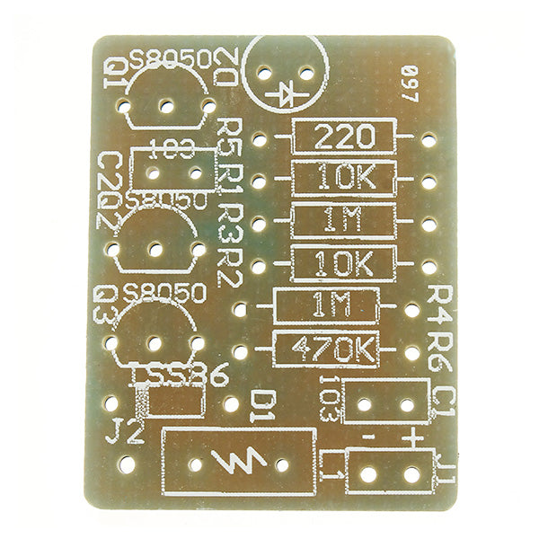 10Pcs 3-12V GSM Mobile Phone Signal Flashlight DIY Kit Electronic Circuit Training Suite