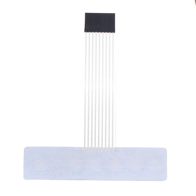 10pcs Display Membrane Switch Matrix Keyboard Button Control Panel 6 Button with Light