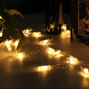 4.2M USB Battery Powered 40LED Photo Picture Peg Clip Fairy String Light Holiday Party Hanging Decor