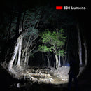 Civictor S5 L2 U2 800Lumens 3Modes Switchable USB Rechargeable Tactical LED Flashlight 18650