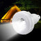 E27 USB Rechargeable Pure White LED Emergency Flashlight Camping Lighting Bulb Lamp AC220V