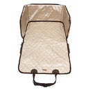 2 in 1 Oxford Cloth Pet Car Foldable Waterproof Footprint Anti-Slip Dog Seat Mat Cover Protector Travel Accessories