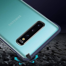 Bakeey Frameless Frosted Shockproof Anti-fingerprint With Metal Ring PC Translucent Protective Case for Samsung Galaxy S10 Plus
