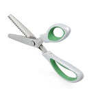 9 Inch Stainless Steel Triangle Shape Serrated Scissor Tailor Tool Pinking Shear