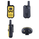 KALOAD T-669 2Pcs Portable Mini Durable Kids Walkie Talkies 2 Way Radio Back-lit LCD Screen