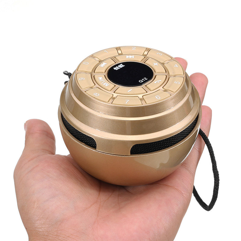 Portable Mini Wireless bluetooth Speaker TF Card FM Radio Handsfree Music Speaker with Mic