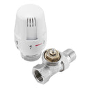 Automatic Thermostatic Valve Temperature Controller Adjustable Straight Type DN15 Liquid Heating System