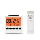 DANIU Wireless Weather Station LCD Digital Thermometer Hygrometer Indoor/Outdoor