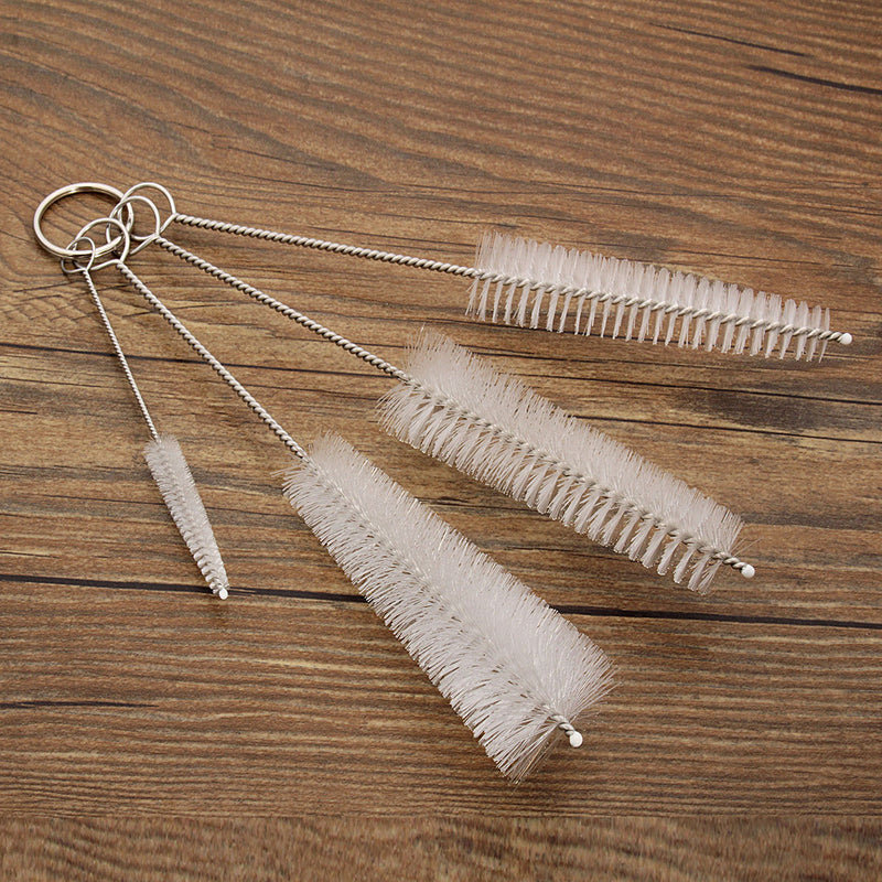 4 Pcs Cleaning Brushes Tube Brush Bottle Nipple Kettle Spout Teapot Nozzle Clean Brush Set
