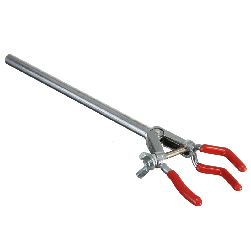 Adjustment Three Prong Lab Extension Flask Clip Clamp for Lab Stand