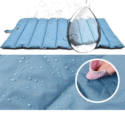 Outdoor Dog Mat Waterproof Pet Bed Portable Pet House Soft Comfortable Dog Beds For Large Dogs
