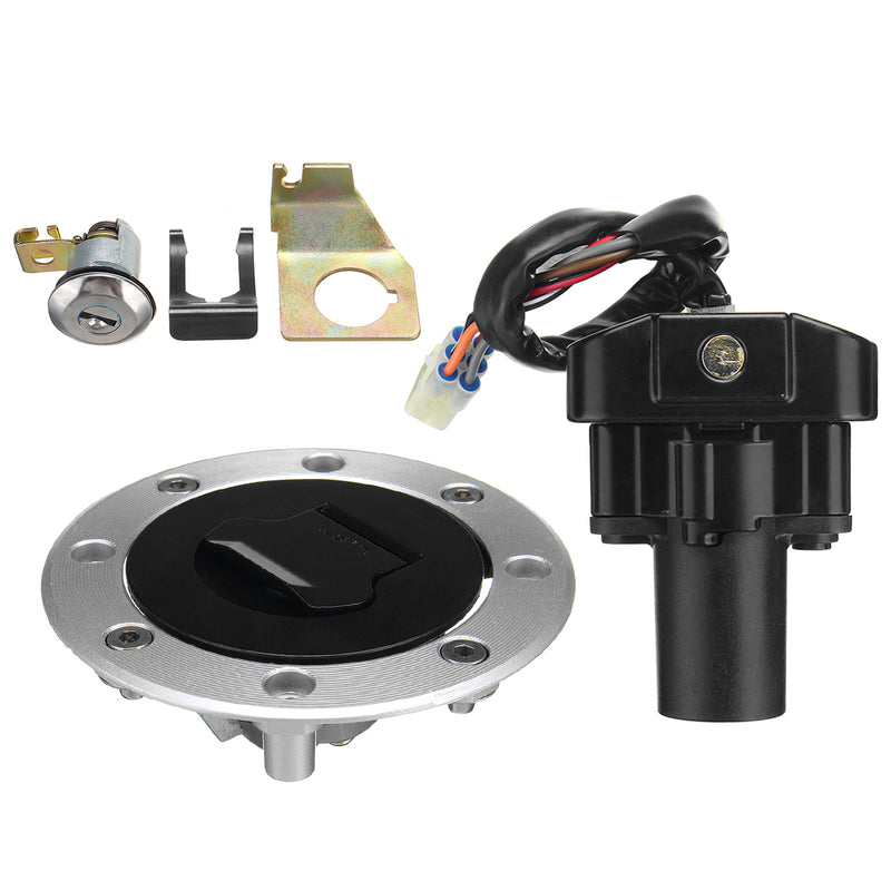 Ignition Switch Lock & Fuel Gas Cap Key Set For Suzuki GSX1300R Hayabusa 99-07