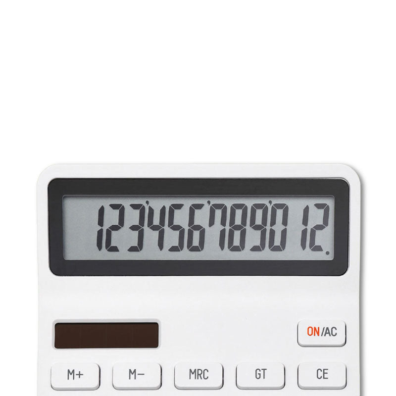 LEMO-K1410 Desktop Calculator Dual Power 12 Number Display Automataic Shut Down