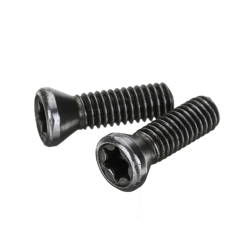 Suleve M3.5TT1 10Pcs M3.5 Tungsten Button Head Torx Security Screw for Carbide CNC Machine 12mm