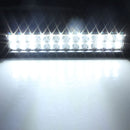 72W 5760LM LED Work Light Bar Spot Flood Beam Lamp For Jeep Off Road SUV Truck Boat